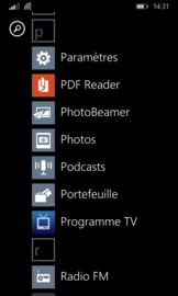 Personnaliser l'écran d'accueil de votre Windows Phone