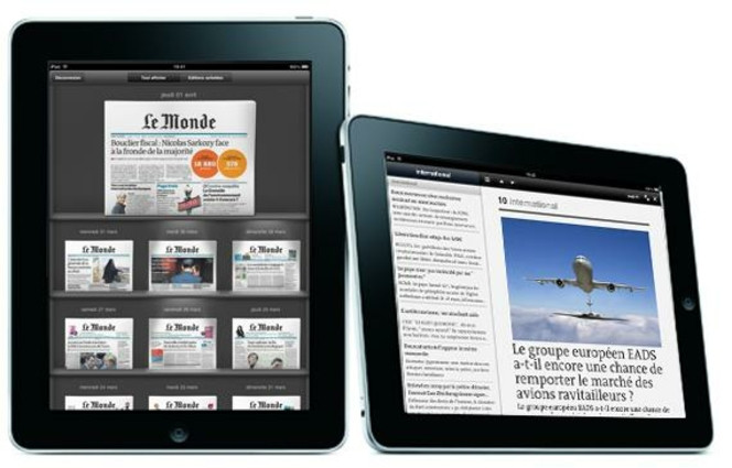 Le Monde iPad