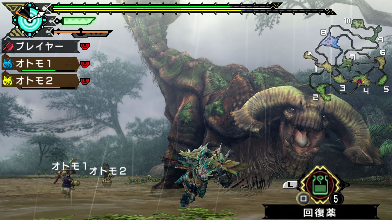 Monster Hunter Portable 3rd HD est de retour en images