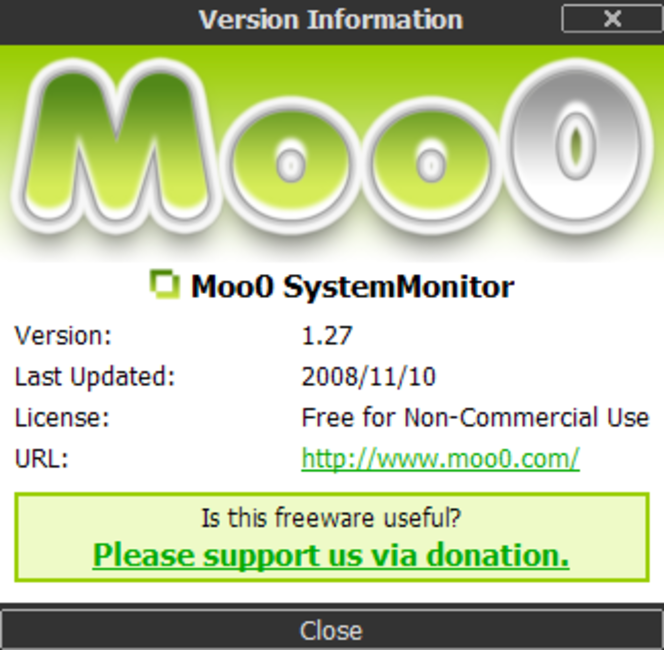 Moo0 SystemMonitor