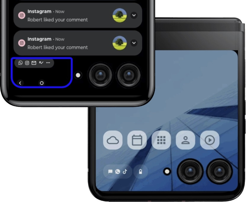 Motorola RAZR 2023 interface