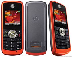 Motorola W230 rouge