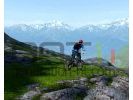 Mountain bike adrenaline featuring salomon small