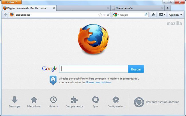 Mozilla Firefox 13 screen2
