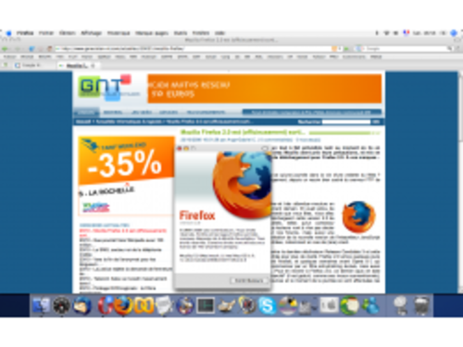 Mozilla Firefox 2.0 en version finale capture d'écran GNT  (Small)