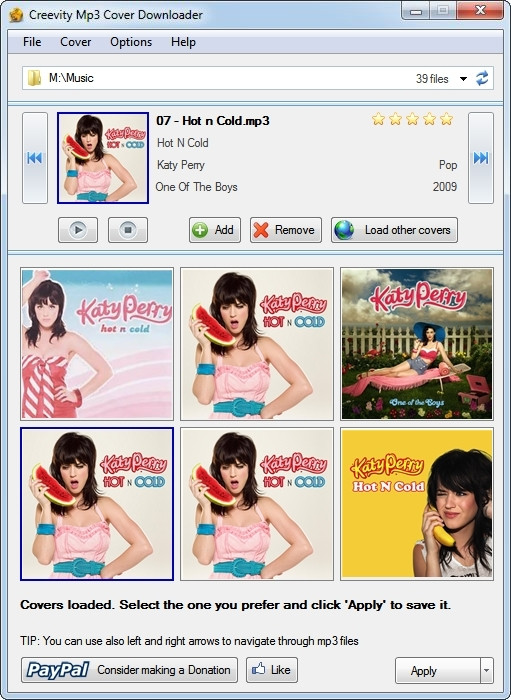Mp3 Cover Downloader screen 2