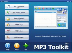 MP3 Toolkit screen1