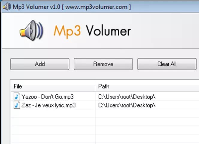 Mp3 Volumer