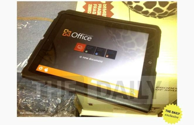 MS Office iPad