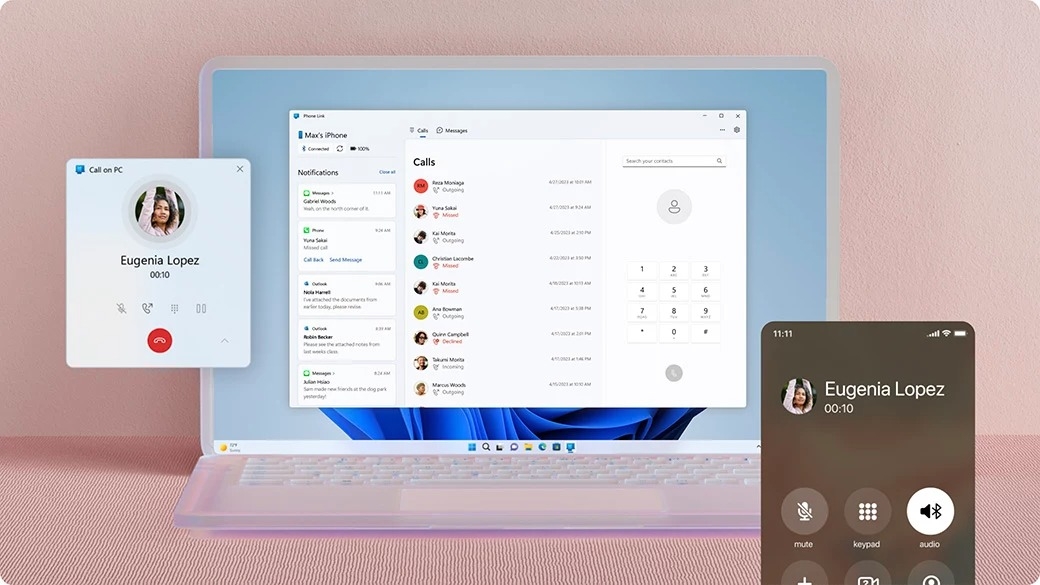 MSFT-Phone-Link-windows-with-cal