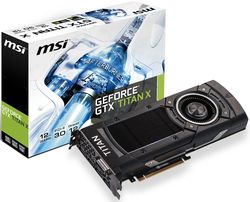MSI GeForce GTX Titan X