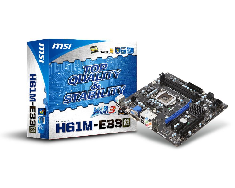 MSI H61M-E33