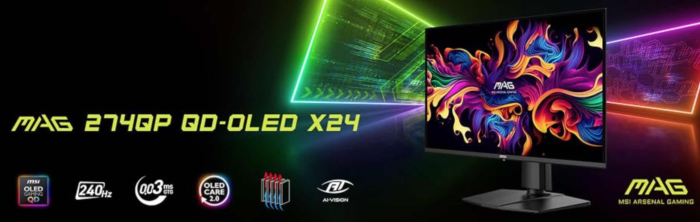 MSI MAG 274QP QD-OLED X24