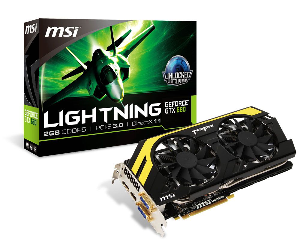 MSI N680GTX Lightning