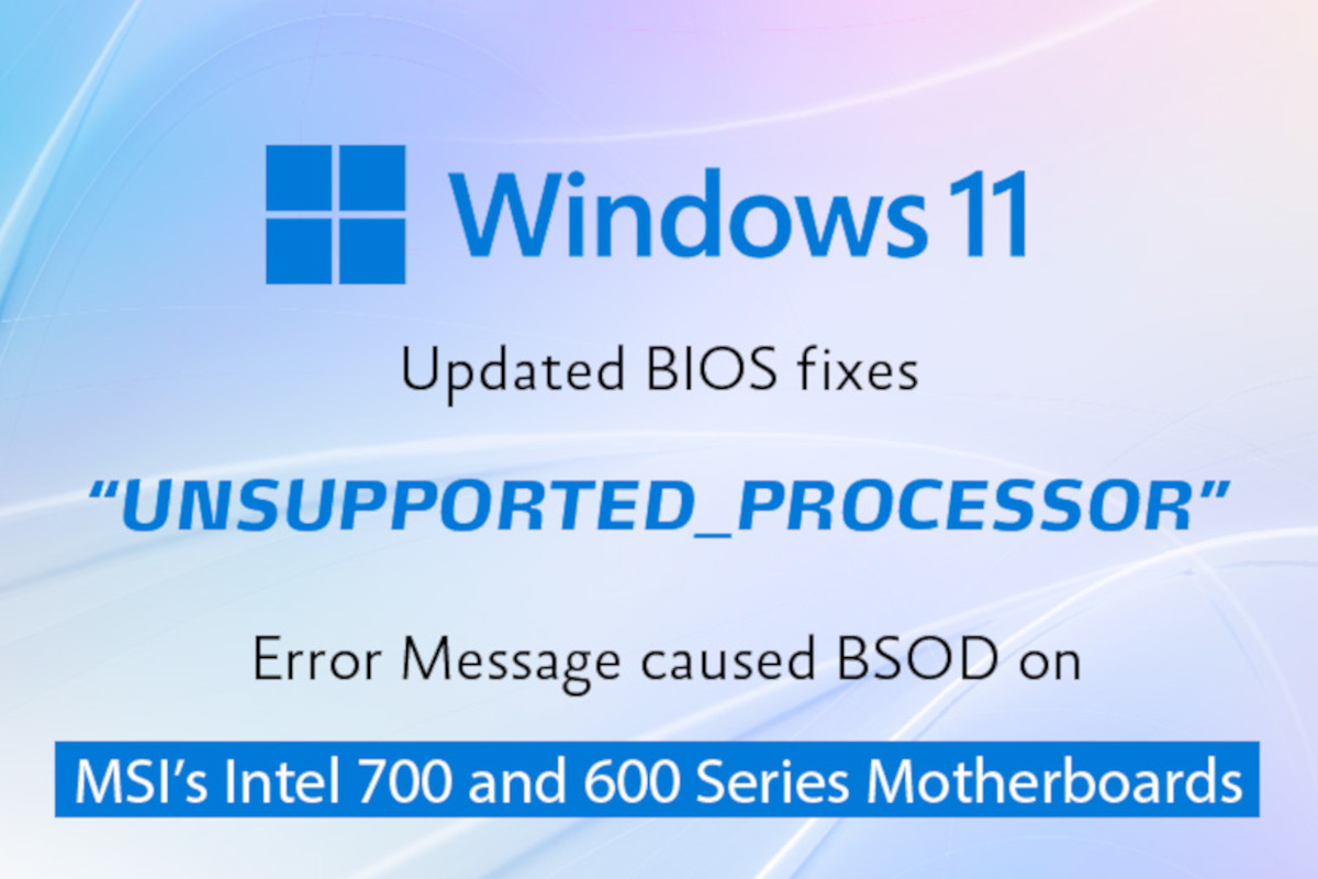 msi-unsupported-processor-bsod-windows