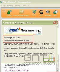 Msn 8 0 beta