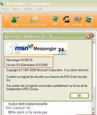 Msn 8 0 beta