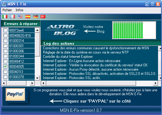 MSN E-Fix screen2