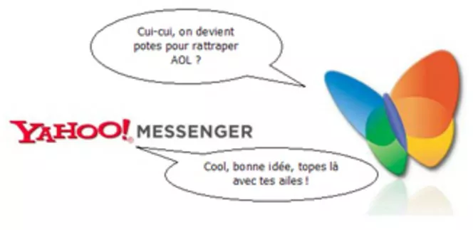 MSN Messenger et Yahoo Messenger