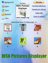 MSN Pictures Displayer : afficher un diaporama dans votre MSN messenger