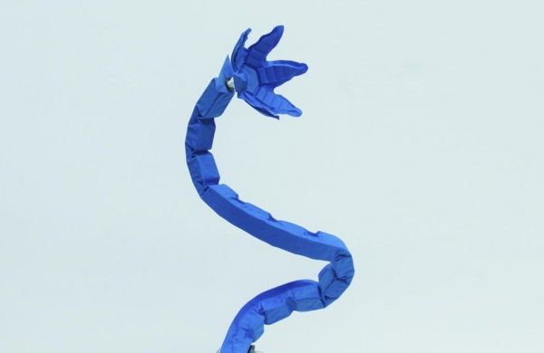 muscle-artificiel-bras-serpent-origami
