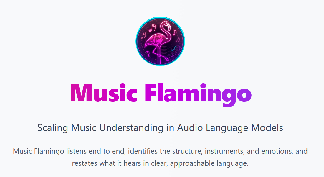 music-flamingo