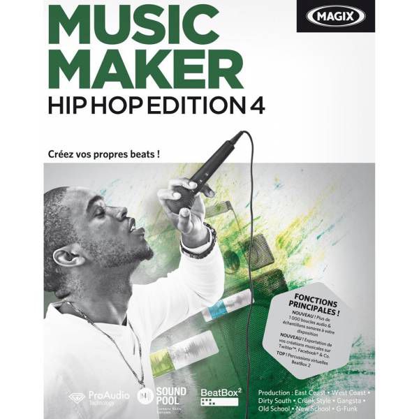 Music Maker Hip Hop Edition 4 boite