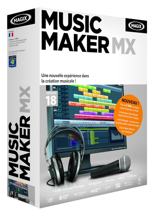 Music Maker MX boite