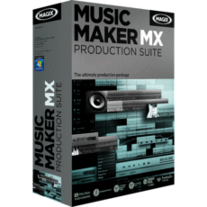 Music Maker MX Production Suite boite