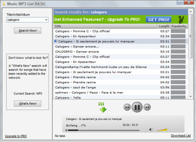 Music MP3 Get screen1