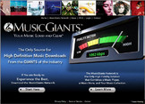 MusicGiants : la musique encodée à 1100 Kbps