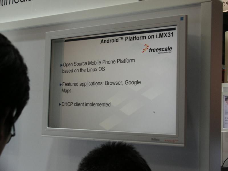 MWC 2008 Google Android 01