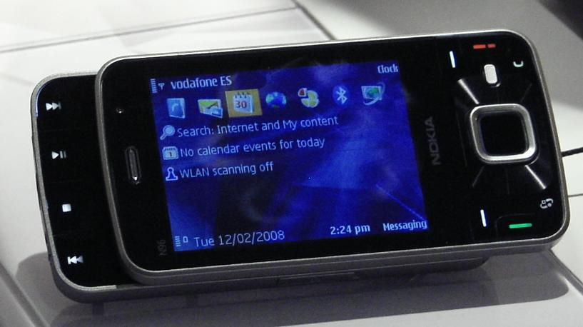 MWC 2008 Nokia N96 02