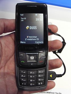 MWC 2008 Samsung D880 01