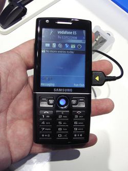 MWC 2008 Samsung i550 01