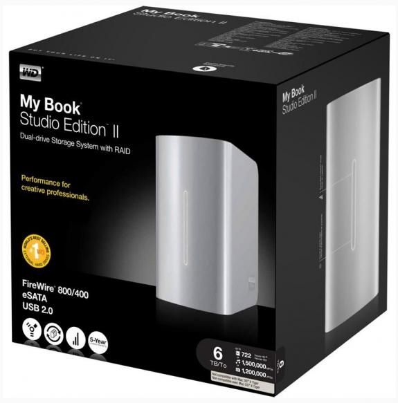 MyBook Studio Edition II 6 To boÃ®te