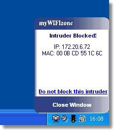 myWIFIzone Internet Access Blocker screen1