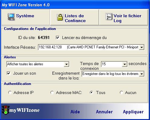 myWIFIzone Internet Access Blocker screen2
