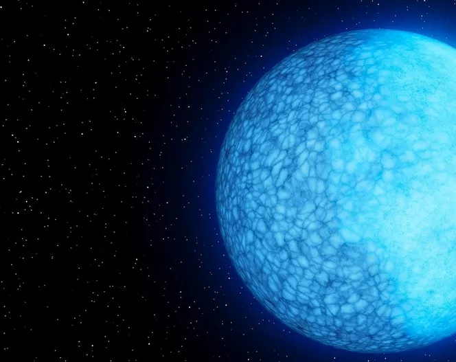 Caltech une étoile très étrange présente deux faces différentes