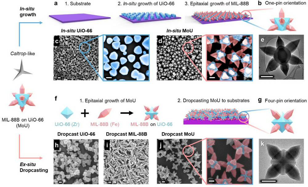 nano MOF pointe tueur bacterie