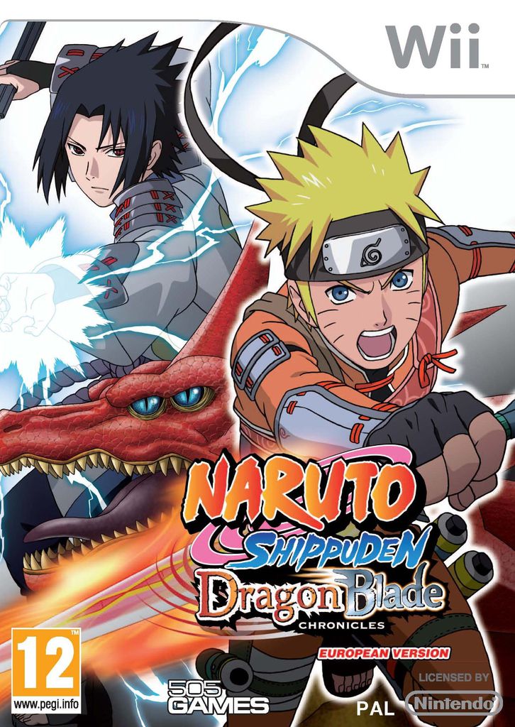 Naruto Shippuden : Dragon Blade Chronicles - pochette