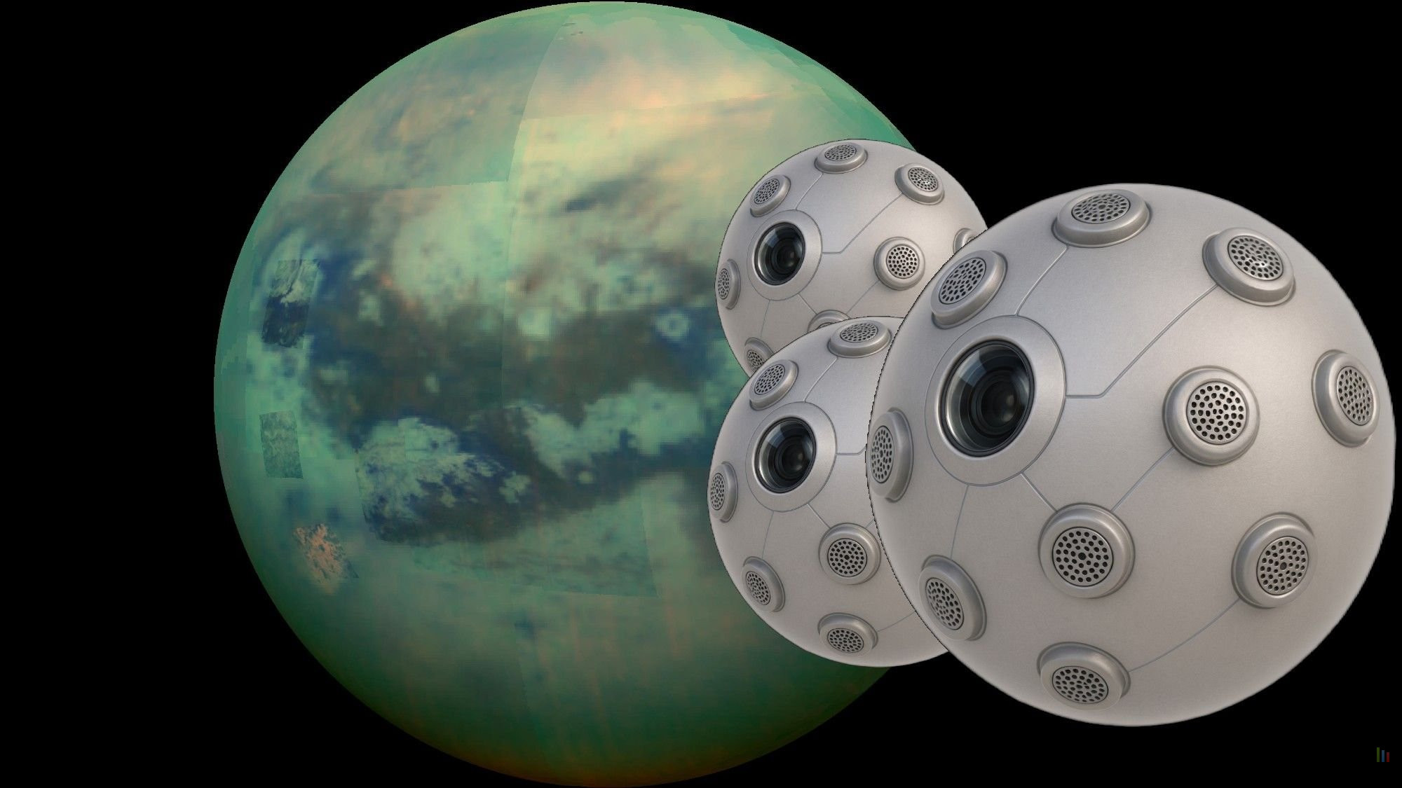 Spark Aerobot : la Nasa prépare des drones silencieux pour explorer les grottes de Titan