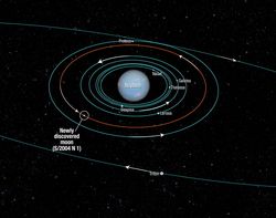 La NASA découvre une nouvelle lune autour de Neptune