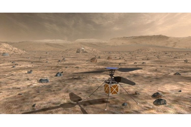 NASA hélicoptère Mars 2
