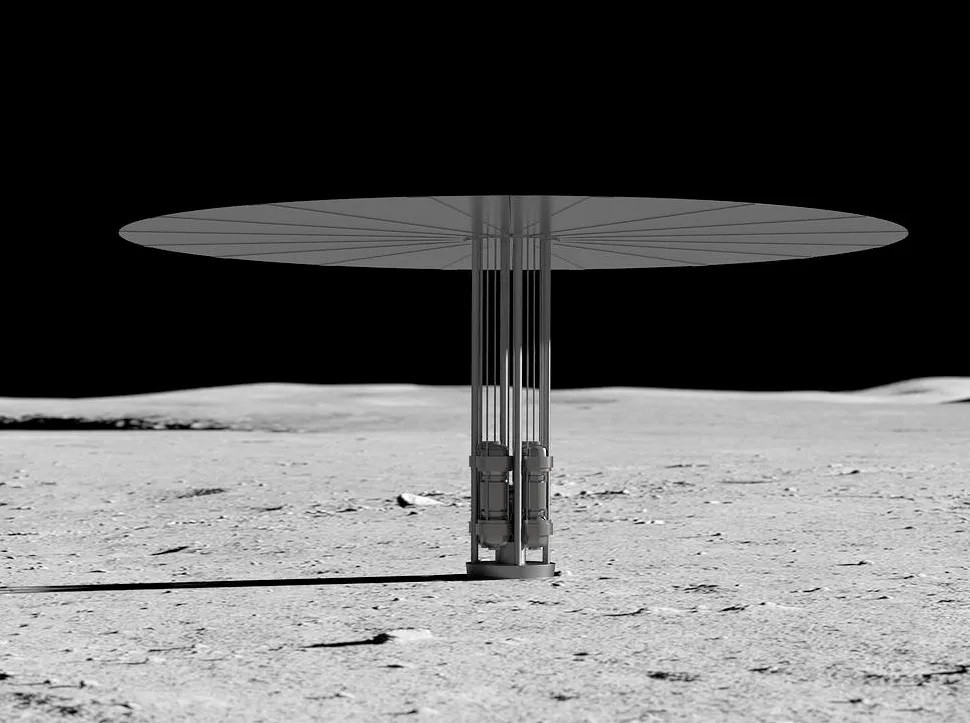 NASA Lune rÃ©acteur nucleaire