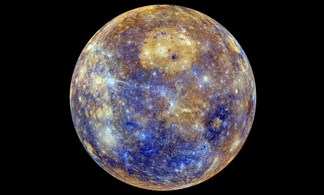 NASA surface de mercure