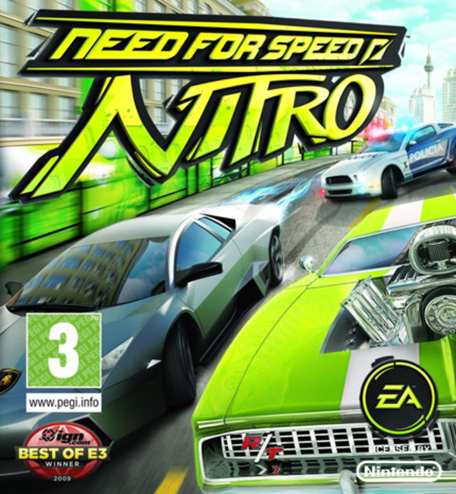 Need for Speed : Nitro - pochette