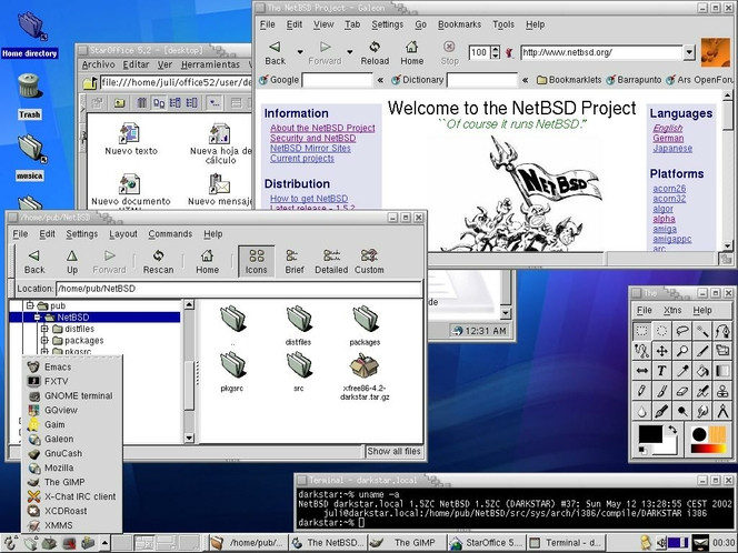 NetBSD 3.1 (1024x768)