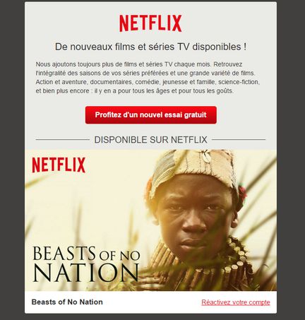 Netflix gratuit
