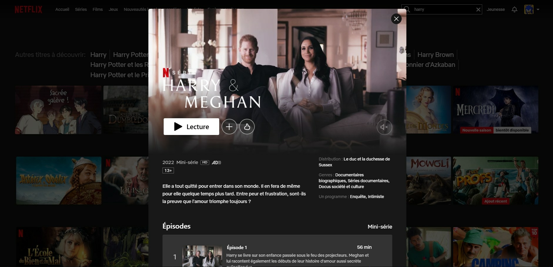 Netflix harry meghan